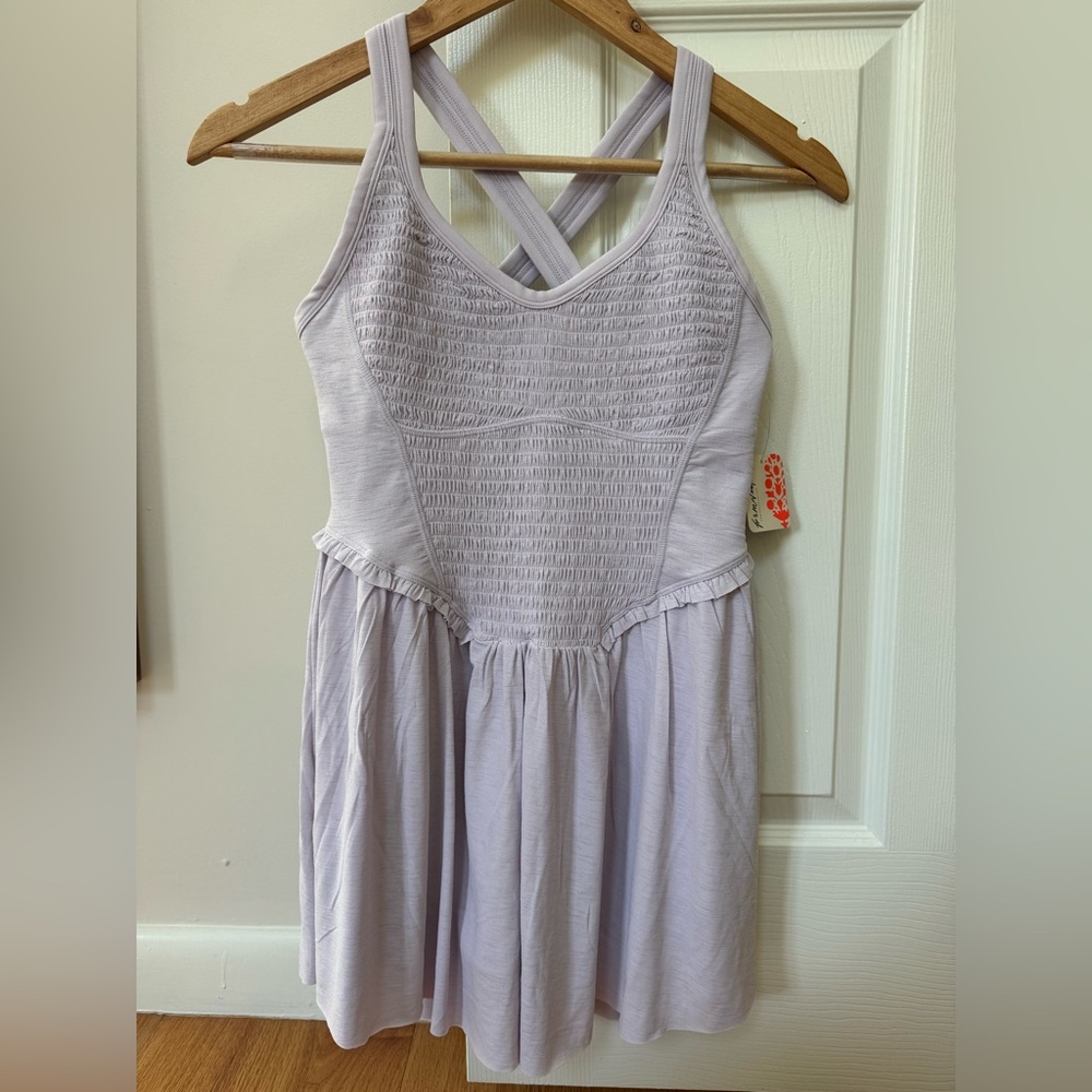 Free People FP Movement Smockin Hot Dress Romper - Picture 4 of 5